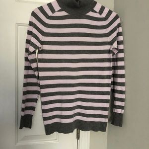 Apt 9 Women's Turtleneck Sweater XS Striped